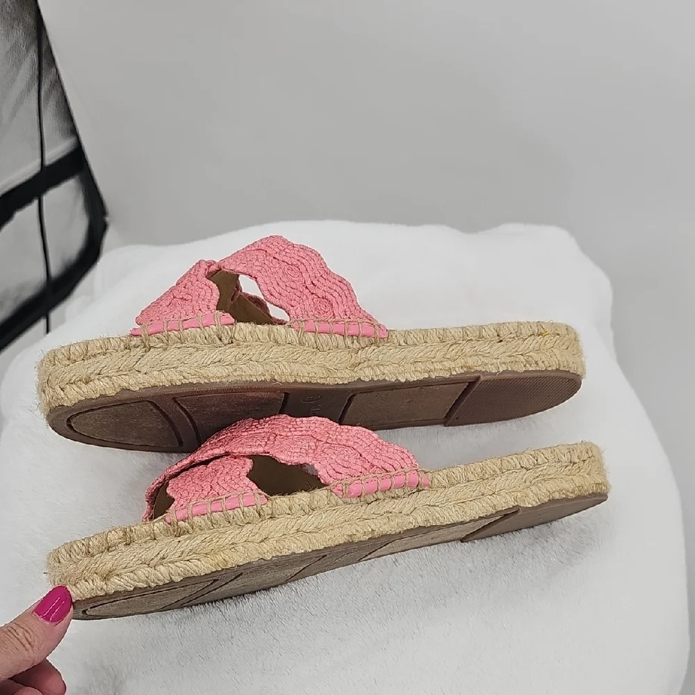 Talbots Hester Raffia Sandal Size 9 - Picture 2 of 7